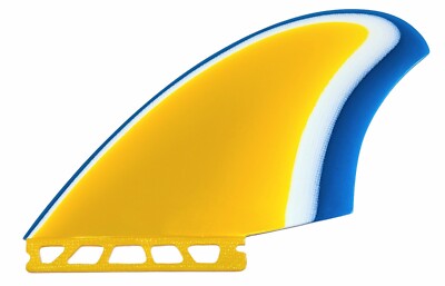 PACIFIC VIBRATIONS K3 Twin Keel fiberglass surfboard fins fits
