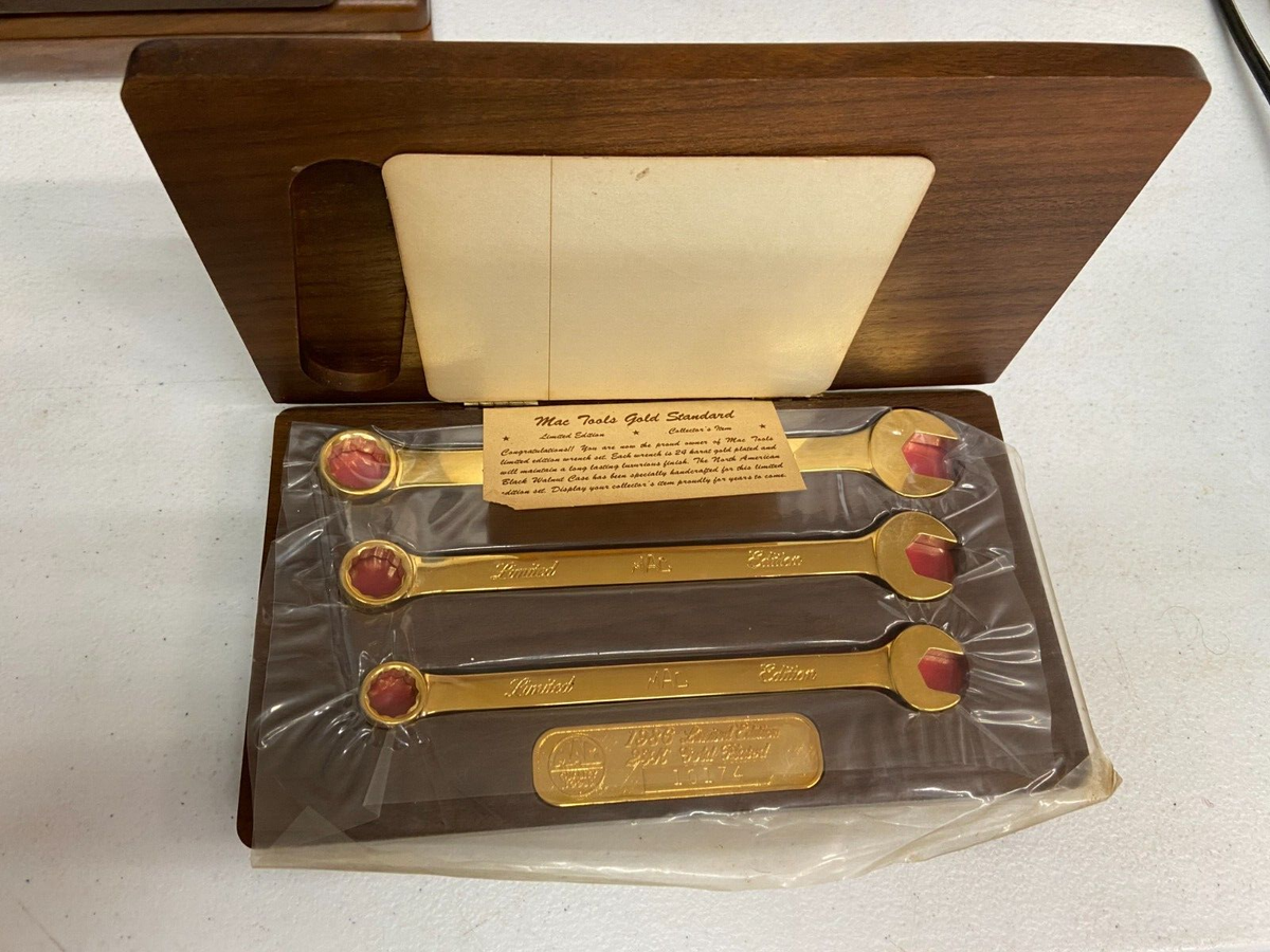 Mac Limited Tools 24K gold plated tool set | eBay Mac Limited Tools 24K gold plated tool set | eBay
