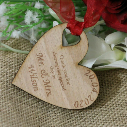 Bomboniere in legno per il matrimonio