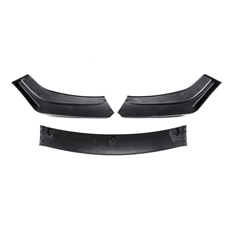 Front Bumper Lip Spoiler Splitter Carbon Fiber Side Skirt For Toyota Matrix 2003 - Image 4 of 4