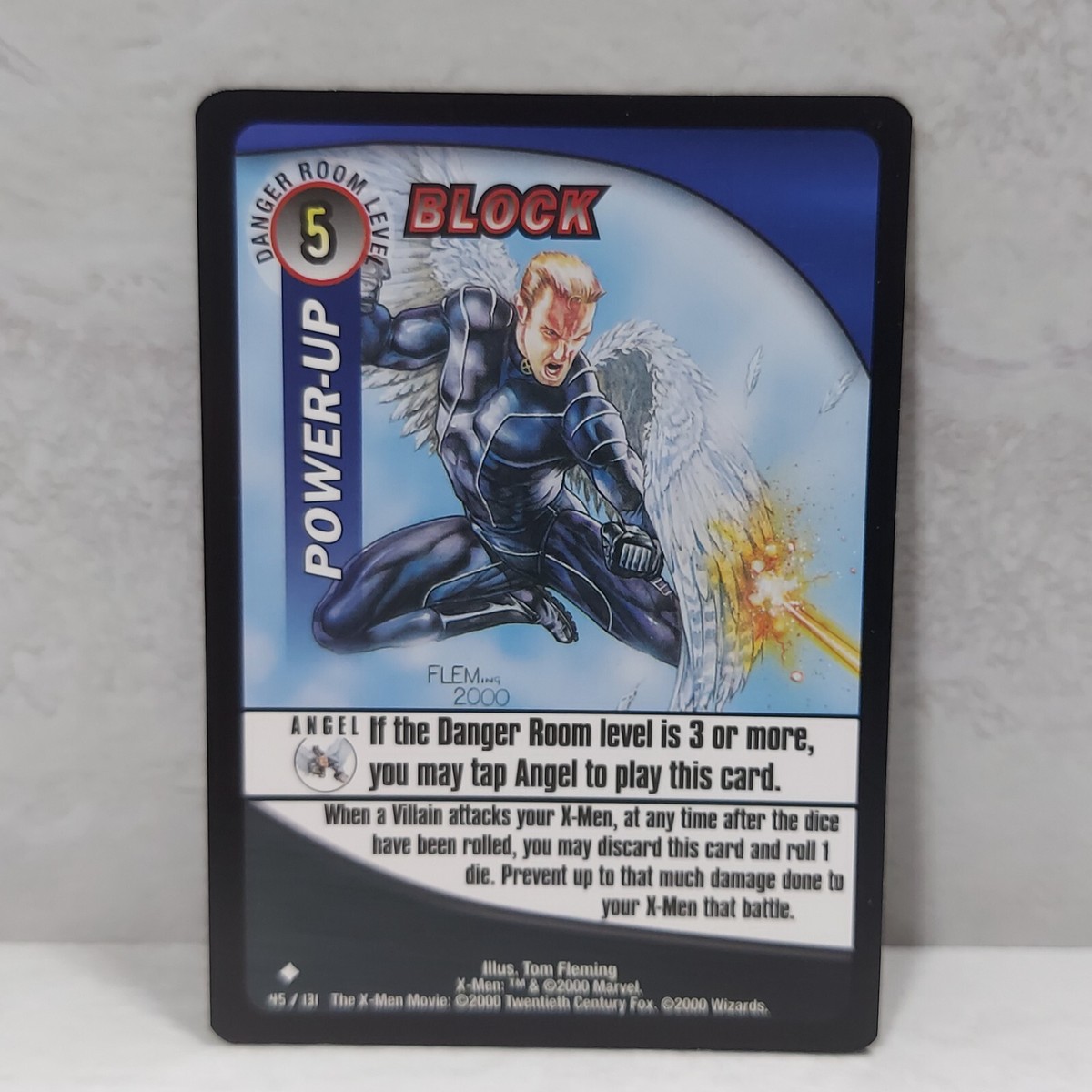 Marvel X-Men #45 Power Up Block Trading Card WOTC 2000 TCG CCG | eBay