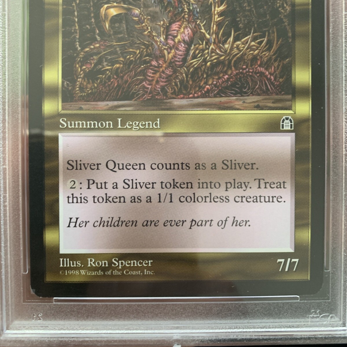 MTG sliverQueen（スリヴァーの女王）ストロングホールド　英語 スリヴァーの女王Sliver Queen 日本語版STH ストロングホールド