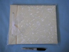 Handmade Paper Embroidered Scrapbook Keepsake Album Handmade Paper Cover  Pages