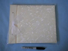 Handmade Paper Embroidered Scrapbook Keepsake Album Handmade Paper Cover & Pages