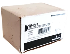 White Rodgers 90 244 Definite Purpose Contractor 30 Amp 2 Pole New Open Box