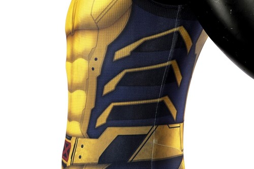 Deadpool 3 Wolverine Jumpsuit Sleeveless James Howlett Cosplay Costume Zentai - Picture 13 of 25