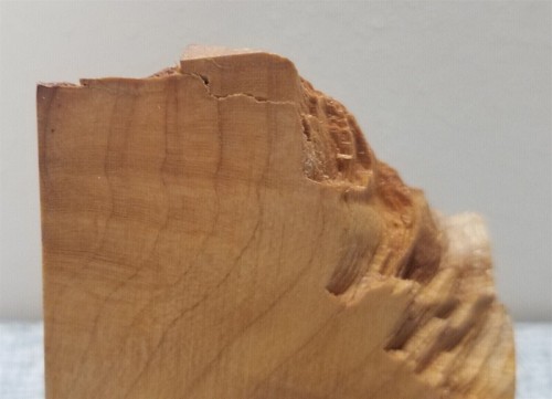 Small Handmade Wood & Wire NATIVITY Bark Edge A World of Nativities T Hunt AS IS - Picture 8 of 8