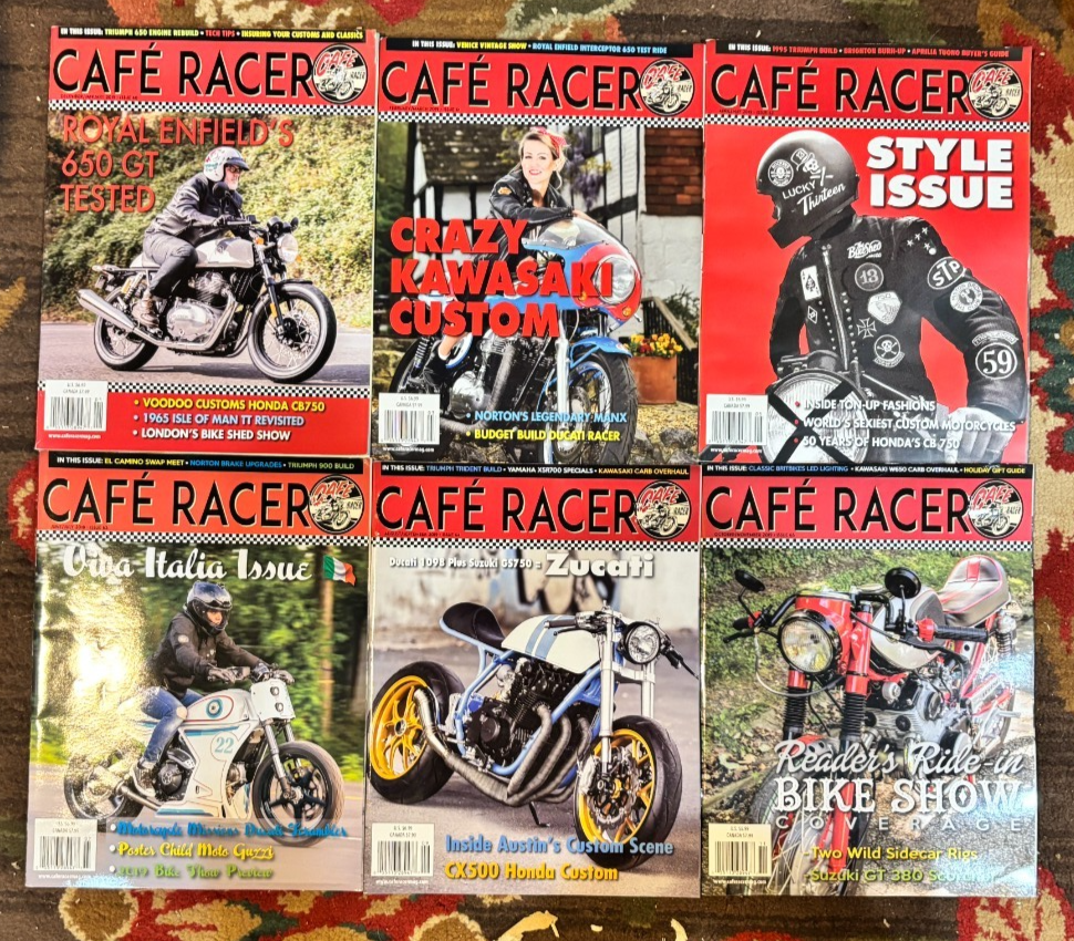 Cafe Racer Magazine 2019 Complete - Issues 60-65 | eBay