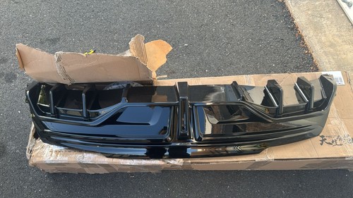 Rear Bumper Diffuser Lip Tesla Model Y 2020-2022 Glossy Black