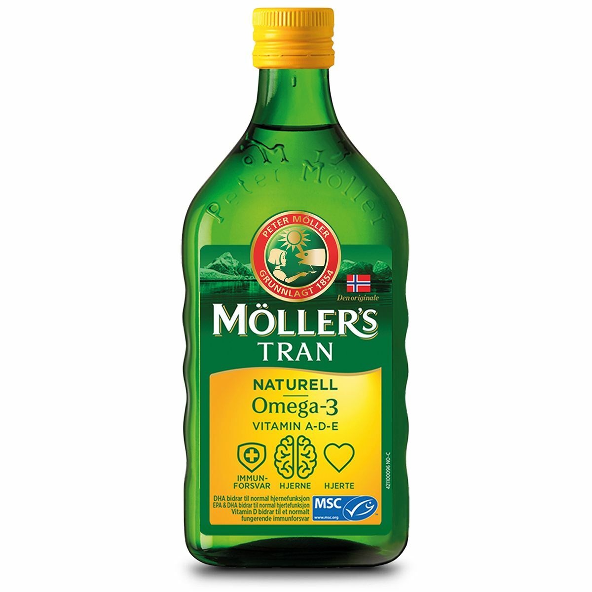 Norwegian Mollers Natural Omega 3 Cod Fish Oil Vitamin Brain Heart Immune  500ml for sale online | eBay