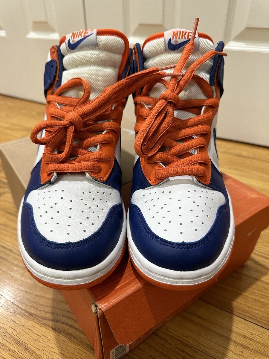 NEW Nike Dunk High Euro Knicks/Broncos 2003 Size 9.5 Brand NEW Nike Dunk High Euro Knicks/Broncos 2003 Size 9.5 Brand