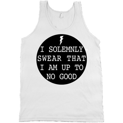 I Solemnly Swear I Am Up To No Good Bella + Canvas Tank Top Shirt Harry Potter