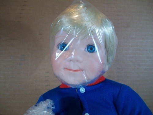 Danbury Mint 1991~"Brian" de Elke Hutchens~Muñeca de porcelana con entrenamiento para ir al baño... - Imagen 9 de 12