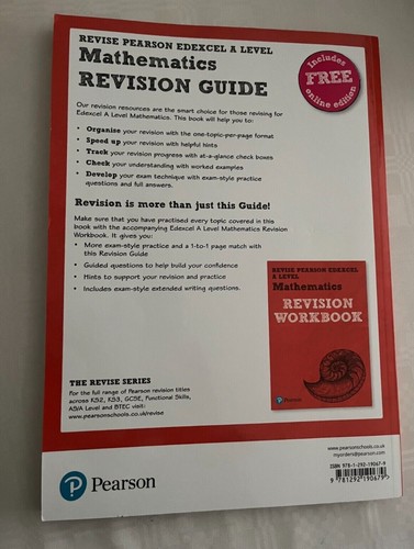 Edexcel Mathematics Revision Guide - GCSE- Higher and Online Edition - Picture 3 of 3