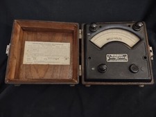 RARE Antique Westinghouse Electric Voltmeter Type PL for DC volts, 1926 date