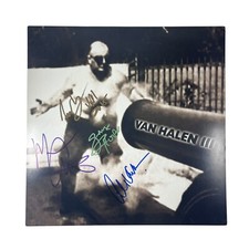 Van Halen 3 Signed Autographed Album Promo Flat Gary Cherone Eddie Alex Michael