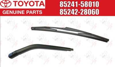 Toyota Original ALPHARD MNH10 03/12-08/04 Heckwischerarm & -blatt OEM
