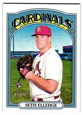 2021 Topps Heritage #549 Seth Elledge