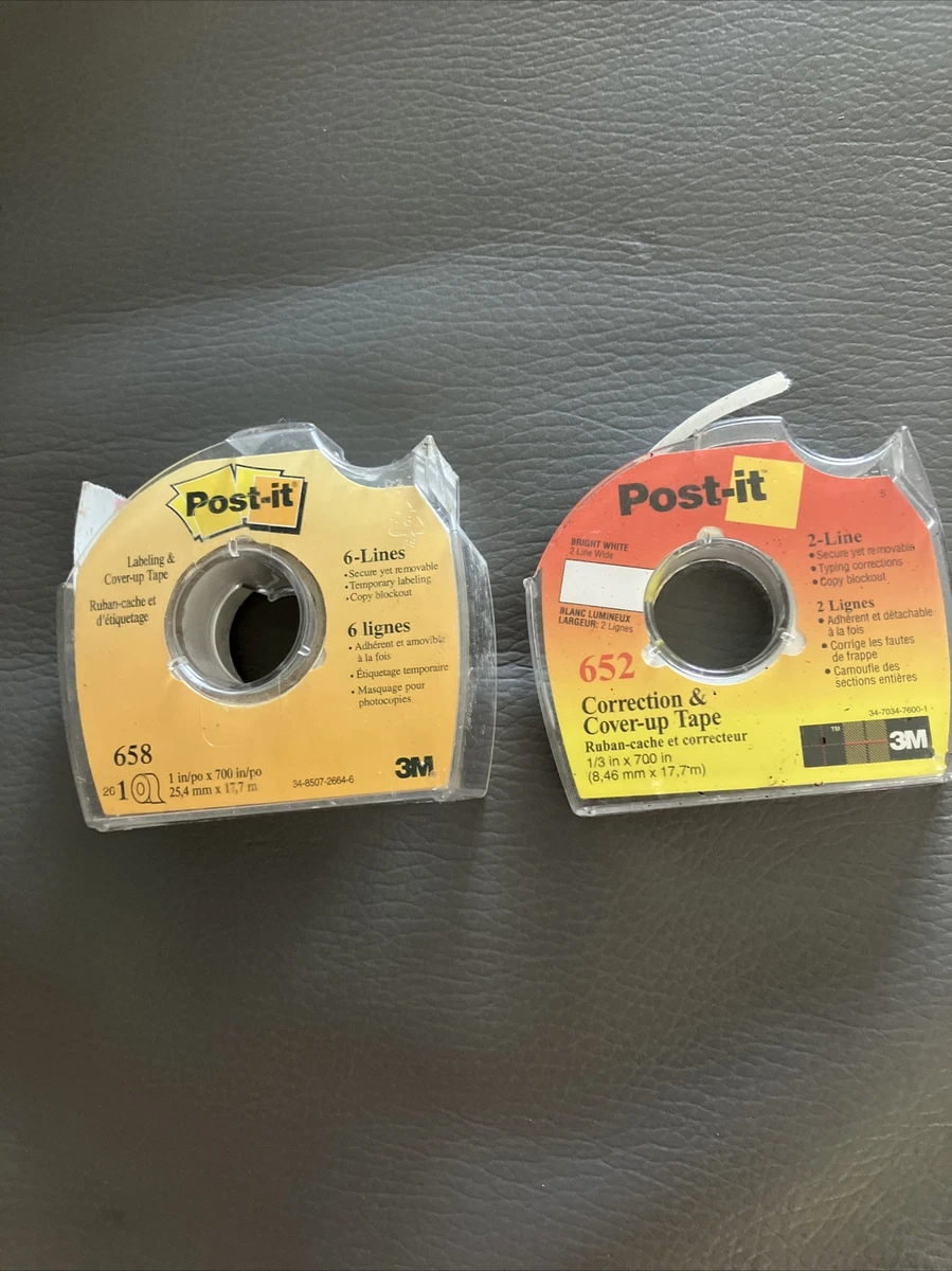 Postit Labeling & CoverUp Tape, 1 x 700, Labeling Tape