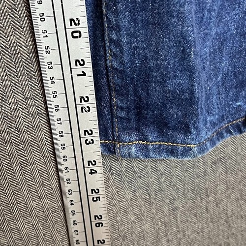 Levi's Jeans Youth 10 Blue Denim Vintage Orange Tag 90s Classic Straight - Picture 7 of 13