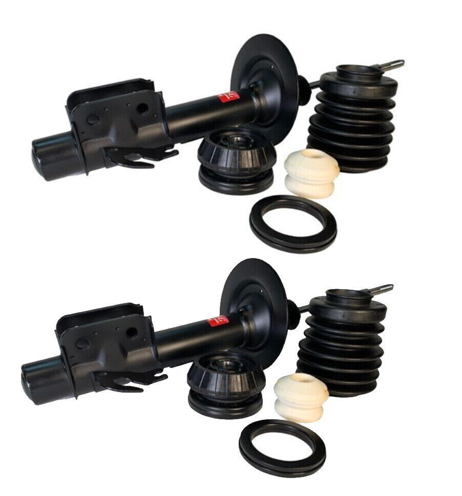 KYB Pair Lowered (50mm) Front Shocks Struts Mount & boots Holden