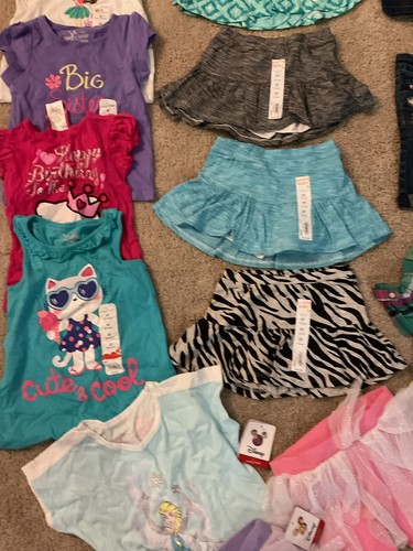 Lot Of New Girls Clothes Jumping Beans Disney Levi’s Etc Size 3t - Picture 9 of 11