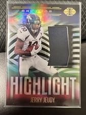 2021 Panini Illusions Football Jerry Jeudy HIGHLIGHT SWATCH Patch #HS-JEJ 🔥