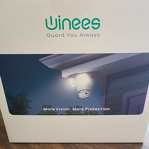 Winees Sicherheitsfluter kabelgebunden 2K QHD IP65 Outdoor Smart Security - Weiß - Bild 12 von 13