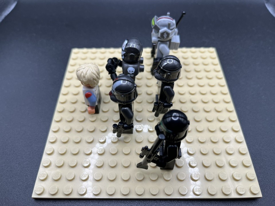 Lego Star Wars Complete Bad Batch Minifigure Lot With Omega! Great