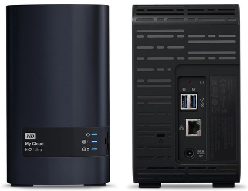 NAS data storage Western Digital My Cloud EX2 Ultra 8TB (WDBVBZ0080JCH) - Bild 3 von 3