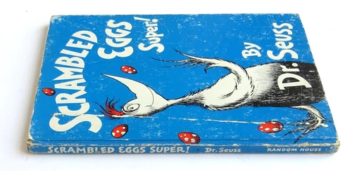 SCRAMBLED EGGS SUPER! By Dr. Seuss 1953 Hardcover Vintage Children's Book BANNED - 画像5/16