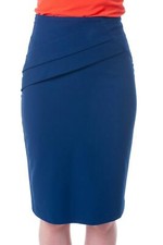 Pencil Elegant Fashion Skirt Dark Blue Fashionable NEW