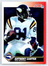 1991 Score #182 Anthony Carter
