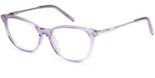 CAPRI OPTICS DICAPRIO DC209 WOMEN'S EYEGLASSES 50-16-135 LILAC/SIL W/ SOFT CASE