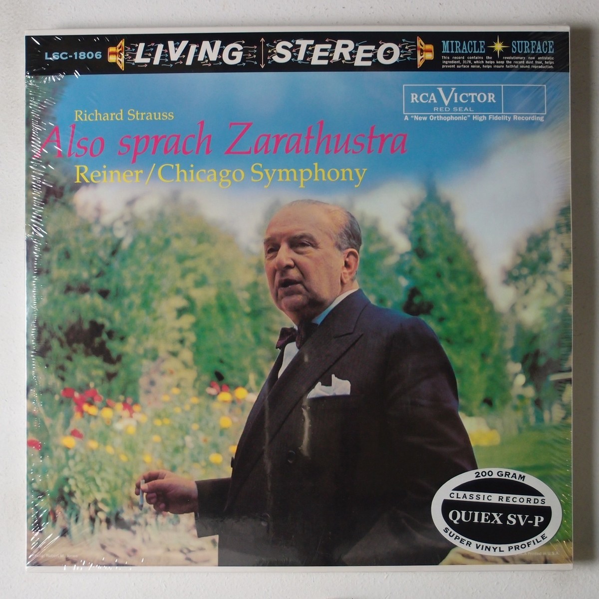 レコード R.STRAUSS /REINER/ ツァラトゥストラ LPレコード