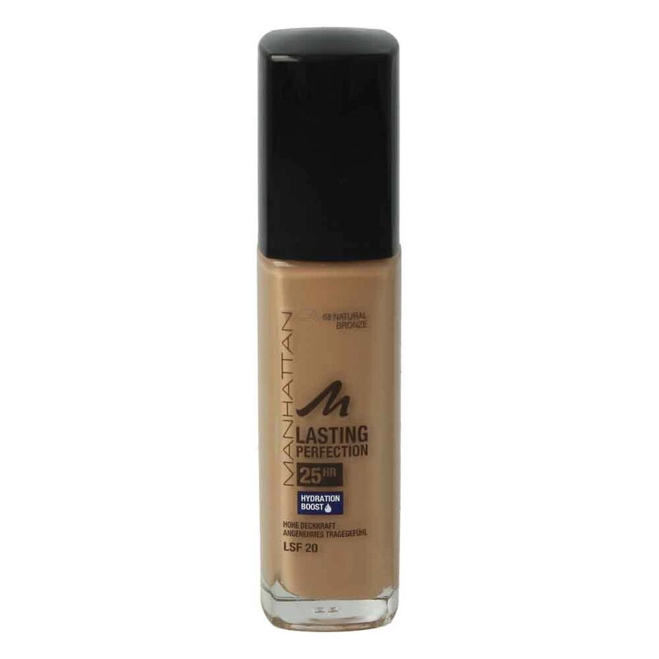 Manhattan Foundation Lasting Perfection 25h 68 Natural Bronze 30 ml