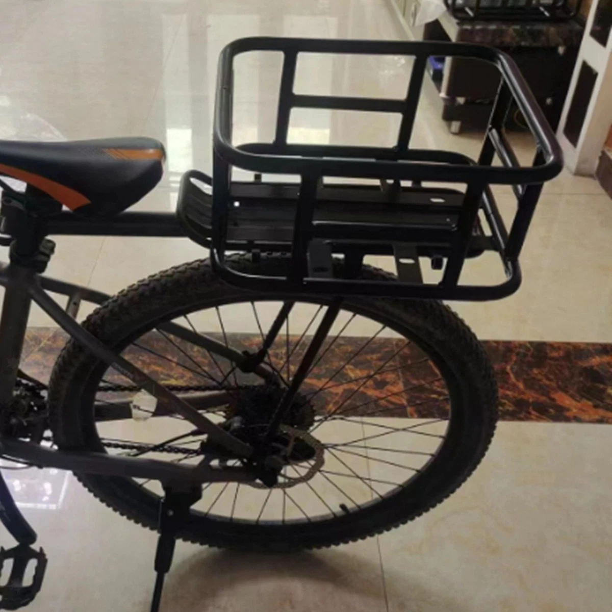 Rear Bike Basket Bike Pannier Storage Basket Cycling Accessories