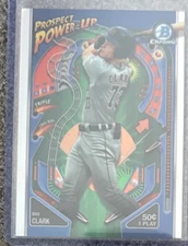 Max Clark 2024 Bowman Chrome Prospect Power Up #PP-12 Rookie RC