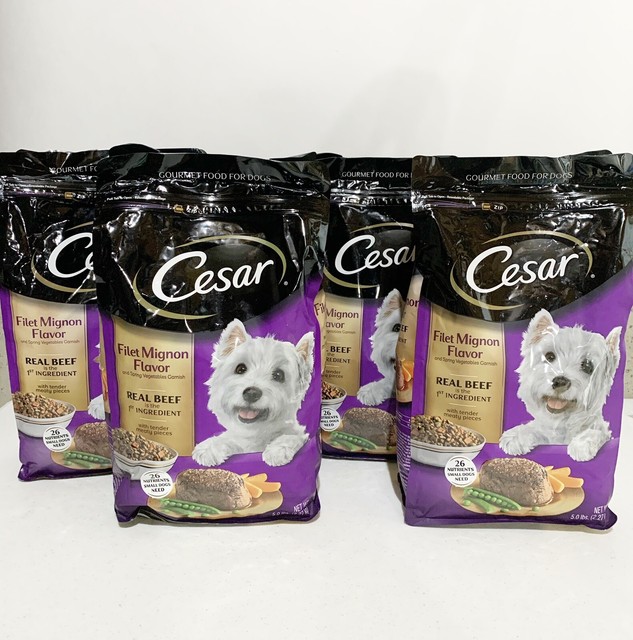 cesar filet mignon dog food