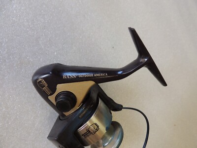 bass outdoor america fishing reel Vintage BASS Outdoor America 3135 Fishing Reel good condition AS IS see  photos