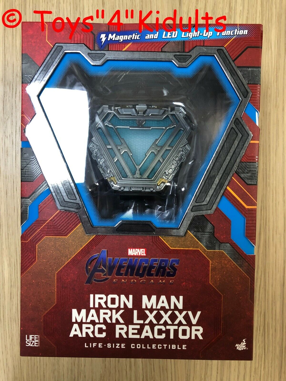 Hot Toys LMS 010 Iron Man Mark LXXXV 85 Arc Reactor Life-Size 1/1 Scale NEW Hot Toys LMS 010 Iron Man Mark LXXXV 85 Arc Reactor Life-Size 1/1 Scale NEW