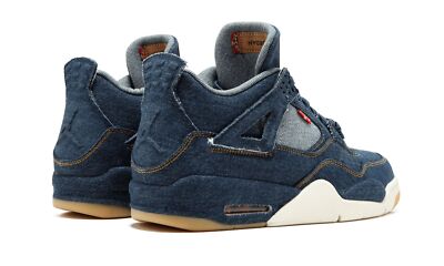 Size 8 - Levi's x Air Jordan 4 Retro Denim for sale online Size 8 - Levi's x Air Jordan 4 Retro Denim for sale online