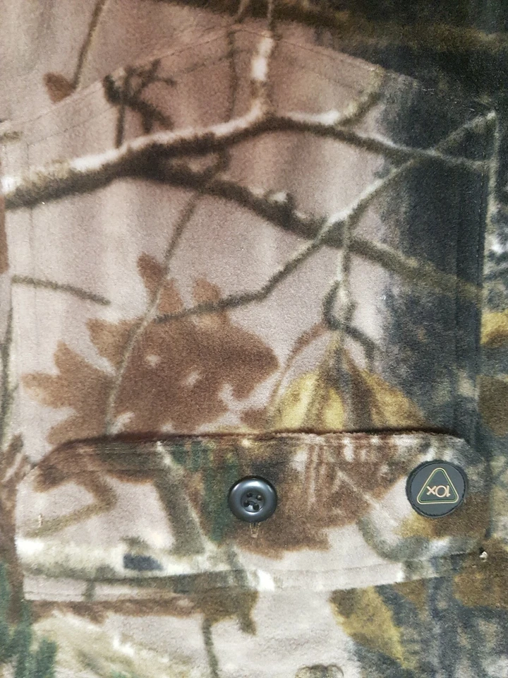 WALLS 10X BRAND XL REGULAR SIZE 42/44 REALTREE  XTRA FLEECE BONDED HUNTING PANTS - Image 4 of 4