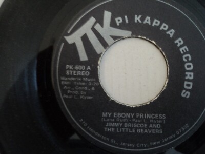 JIMMY BRISCOE '' AND LITTLE BEAVERS '' - MY EBONY PRINCESS '' - US pressing