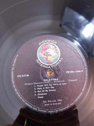 Rodgers & Hammerstein and the sound stage orchestra – Oklahoma - Vinyl , LP Rare - Picture 12 of 12
