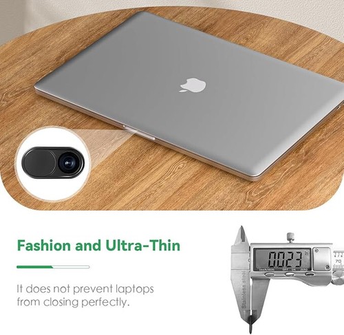 2x Webcam Cover Slider Laptop Tablet Macbook Ultra Thin Privacy Security Camera - Afbeelding 7 van 7