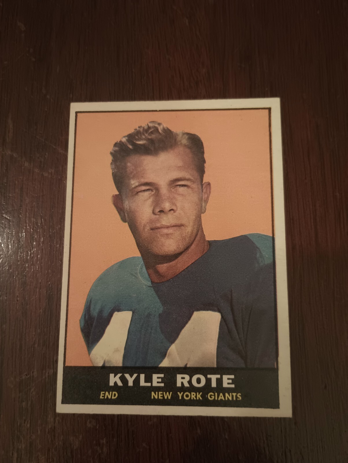 1961 Topps #87 Kyle Rote (NRMT+) | eBay
