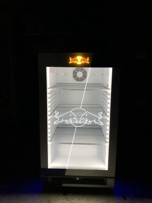 New Red Bull Mini Fridge GDC ECO Medium Drink Refrigerator Cooler