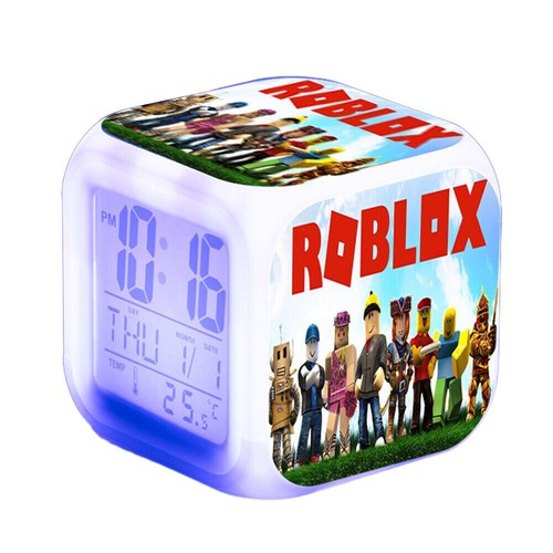 SALE Cartoon Alarm Clock 7 Color Changing Night Light Alarm Clock Kids Toy Gift - Picture 6 of 48