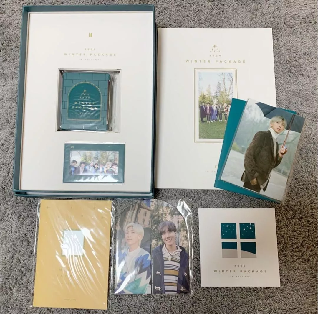 BTS 2020 BTS Winter Package In Helsinki Full Set Mini Photobook Random